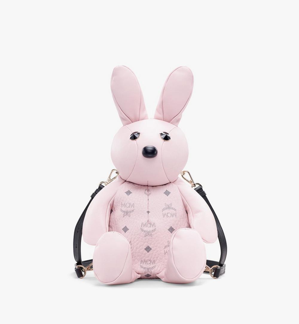 MCM Park Rabbit Backpack in Visetos 1